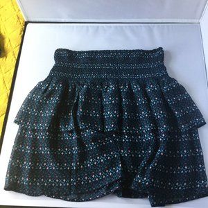 Old Navy Blue Teal Mini skirt